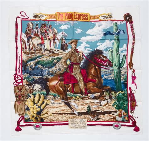 kermit oliver hermes scarf|kermit oliver pony express.